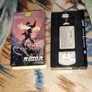 Vintage R.O.T.O.R. ROTOR VHS Horror Tape Cult Movie
